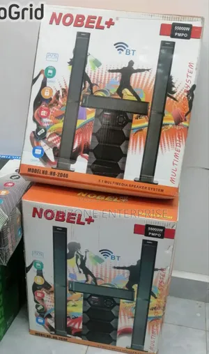 Nobel Plus Nb-2040 Subwoofer 55000w 5.1ch Tallboys System 
