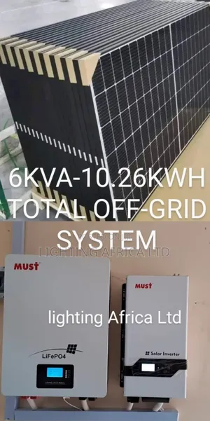 Home Sweet 10.26kwh Total Off-Grid(8)550w Solar Panels - 6kva Inverter