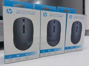 Hp Wireless Silent Mouse S1000 Black
