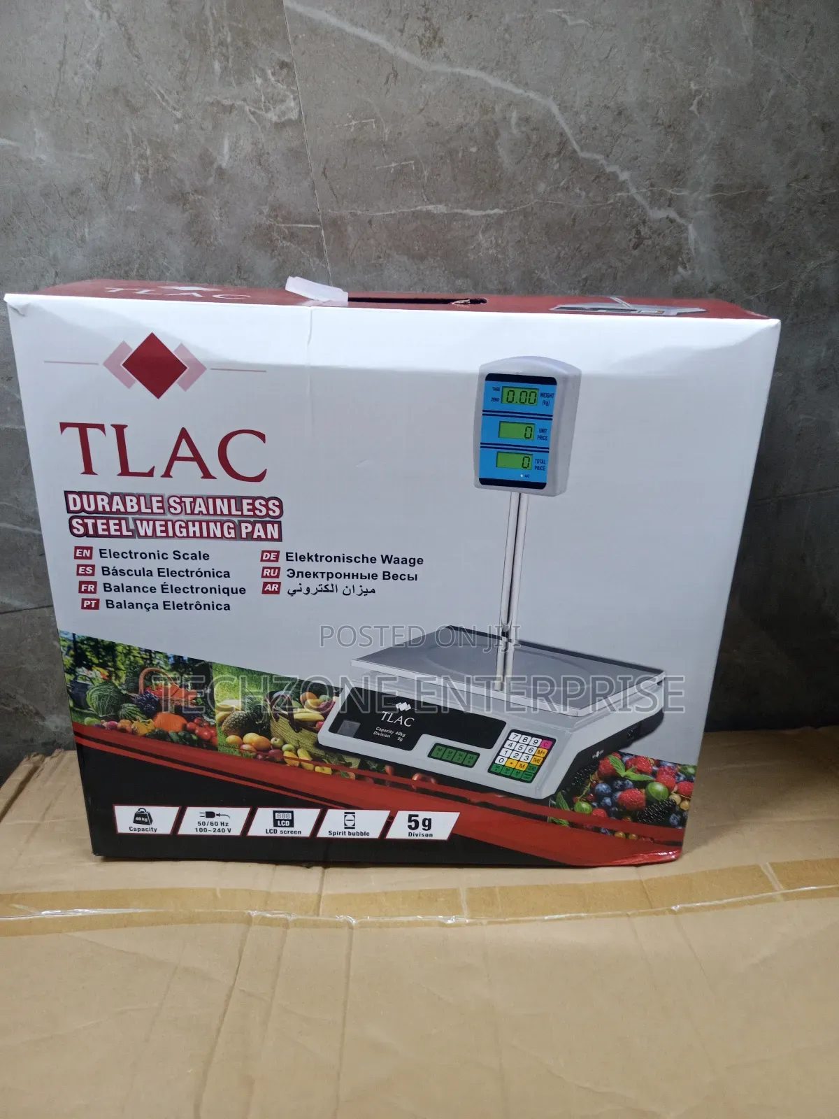 Tlac 40 Kg Acs-40 Digital Computing Weighing Scale With Arm,