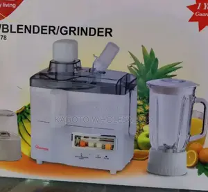 Ramtons 3 in 1 Juicer, Blender, Grinder (White) *Rm/12