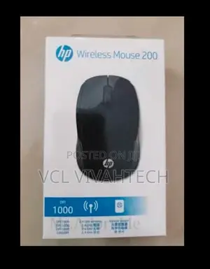 Hp 200 Black Wireless Mouse
