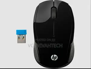 Hp 200 Black Wireless Computer Mouse