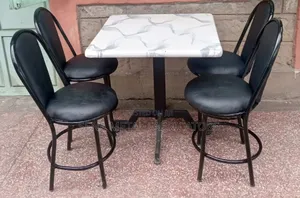 Restaurant Dining Set, With Heavy-Duty Table.