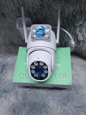 Pan Tilt Zoom Icsee Duallens Indoor/Outdoor Wifi Wireles CCS