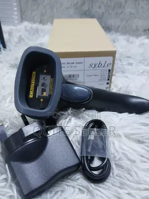 Handheld Wireless Charging Base 2d Barcode Scanner Xb-6221bt