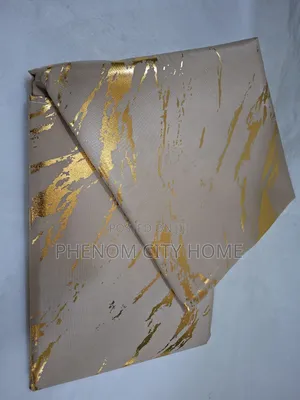 Golden Marble Shower Curtains Available