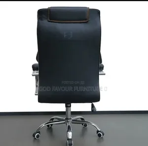 Executive High Back Leather Office Chair Black Gh4w