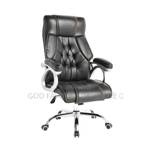 Unique Ergonomic Leather Swivel Office Chair Fw8v