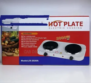Electric Hot Plate Double Cast Iron 2burner 2000watts