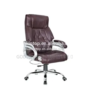 Quality Brown Executive High Back Swivel Office Chair Yj5