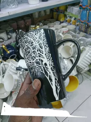 6pcs Ceramic Tree Mugs