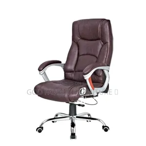 Quality Brown High Back Leather Executive Office Chair Ra9m