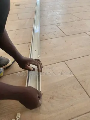 Aluminium Curtain Rails Double With Drill