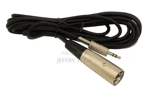 10ft XLR 3p Male to 3.5mm TRS Male (Balanced a Capture Cable