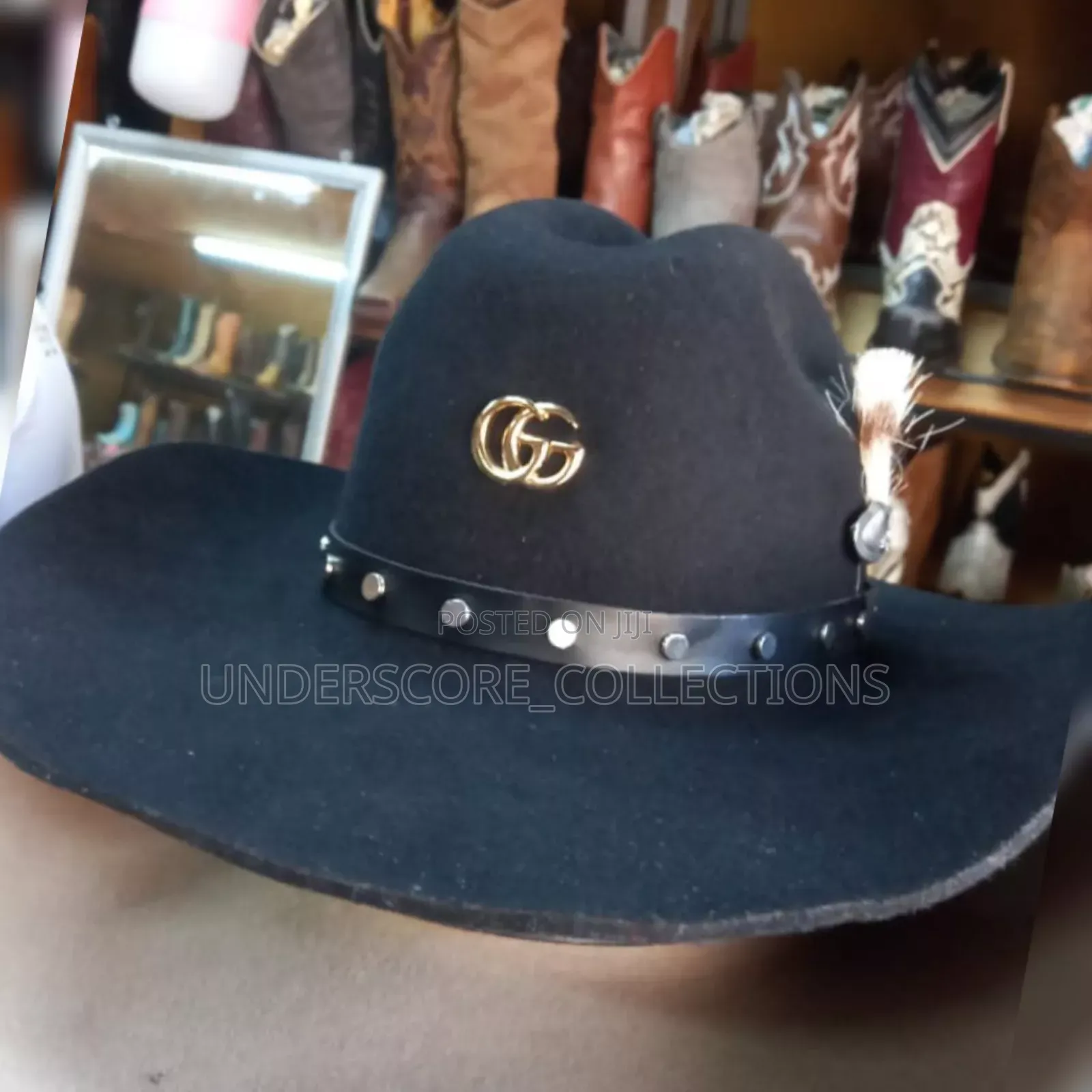 Pure Leather Cowboy Hats