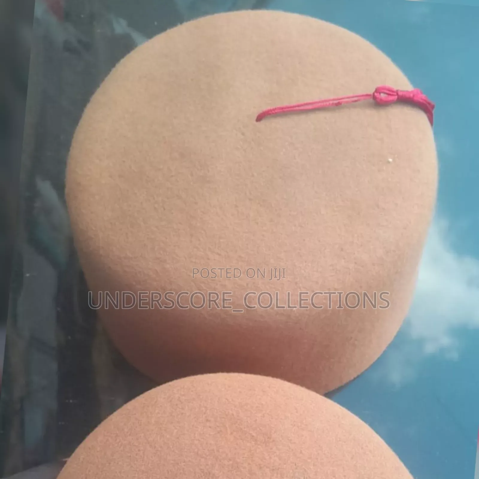 Beige African Traditional Hats