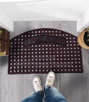 Red Rubber Door Mat