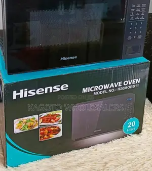 Hisense 20ltr Digital Microwave (Black) *Hs20/L