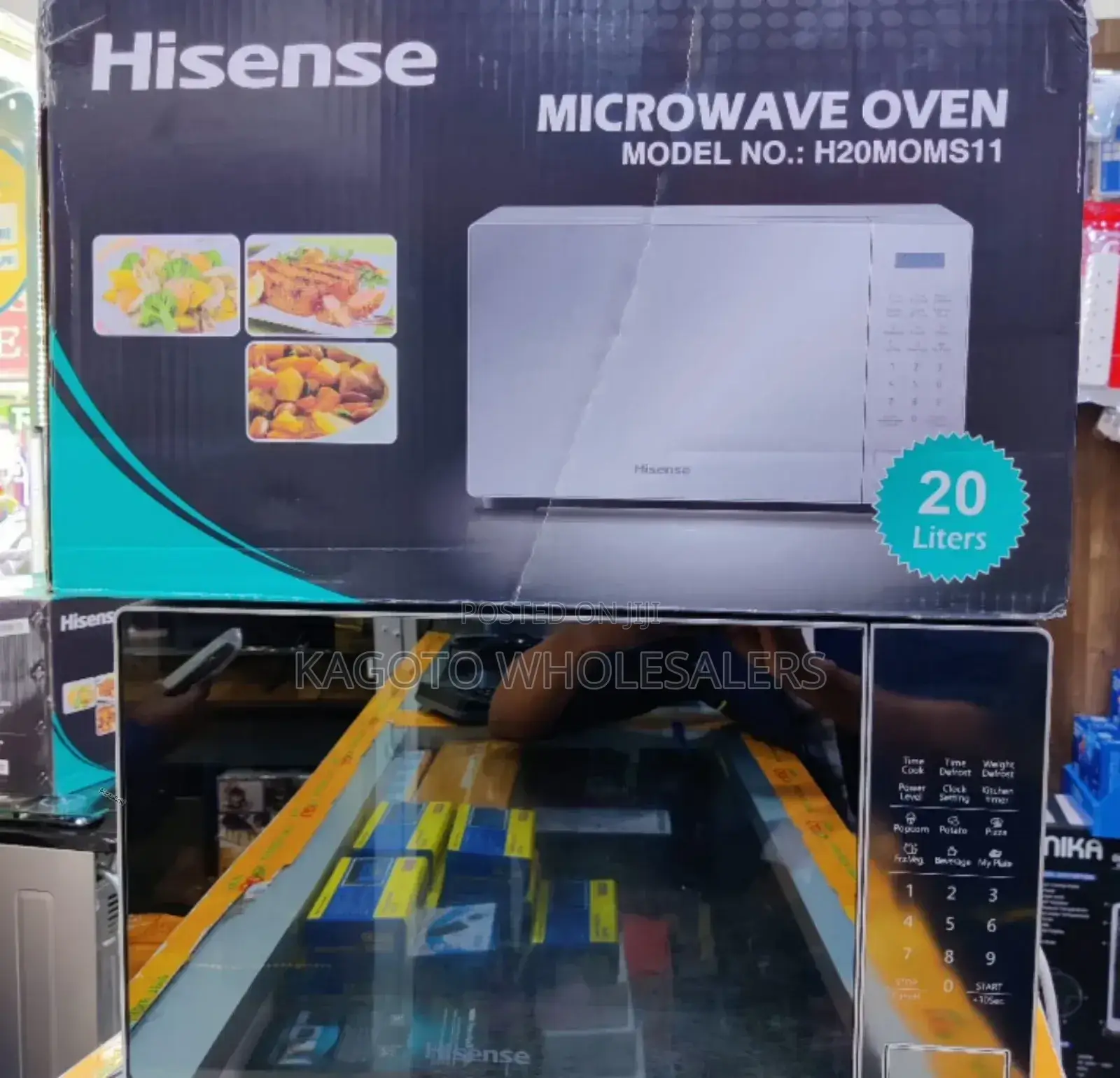 Hisense 20l Digital Microwave (Silver) *Hs20/L