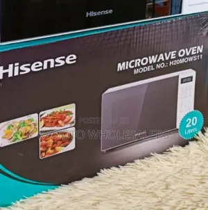 White Hisense 20litres Digital Microwave *Hs20/Lw