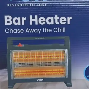 Von Quartz Room Heater With Humidifier (Black Body) Vh