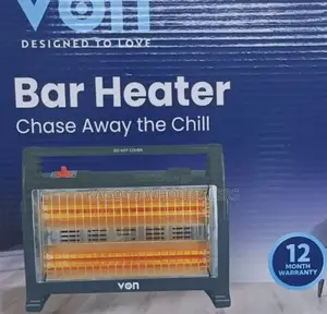 Von Quartz Room Heater Plus Humidifier (Black Body) Vh