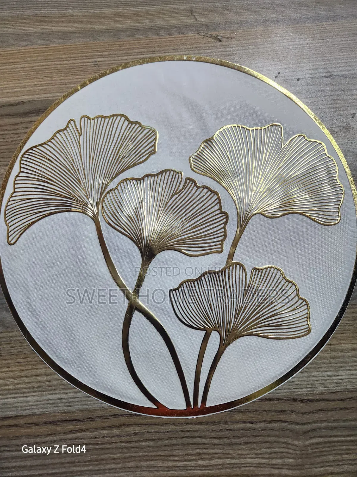 Gold Laminated Table Mat