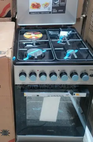 Mika 3+1 50*60 Standing Cooker (Silver Color) S/S3