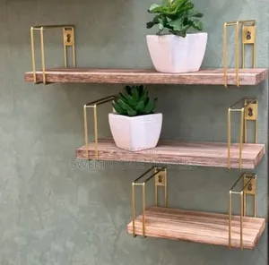3pcs Set Floating Shelves (Wooden)