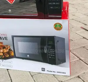 Black New Model 20 Litres Hanmac Digital Microwave Oven *Hm