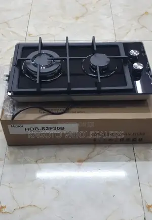 Haier Inbuilt 2 Burner With Wok Burner Hob Cooker H2b*