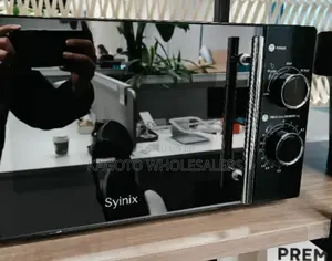 Syinix Manual Microwave Oven 20litres* (Black Body) Ms