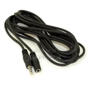 3.5mm 4 Conductor TRRS / 3 + Mic or Video M/F Extension Cabe