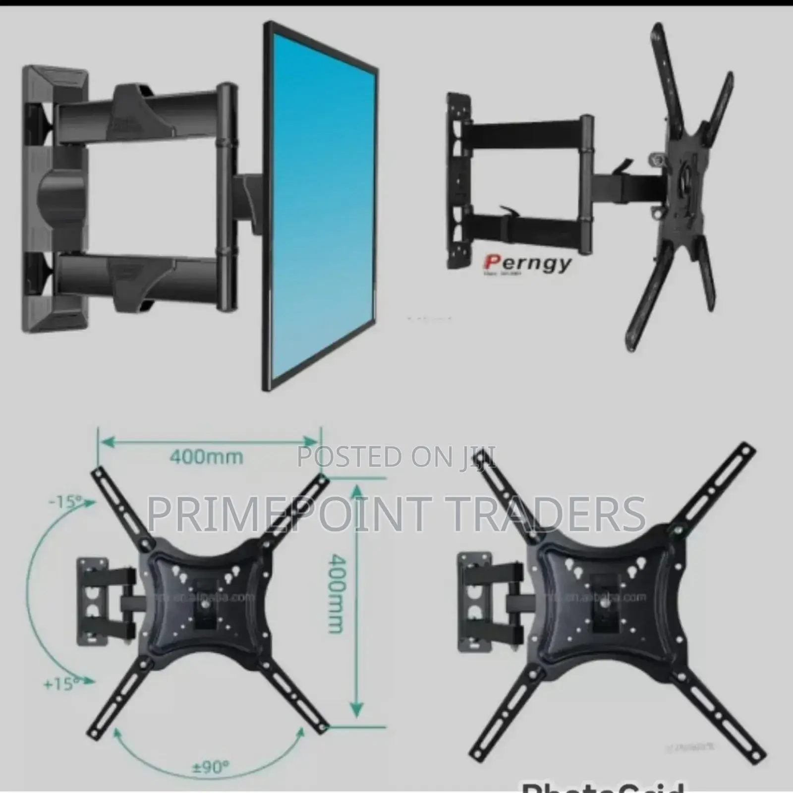 14′′-55′′Rotating Swivel Tv Mount Bracket✓