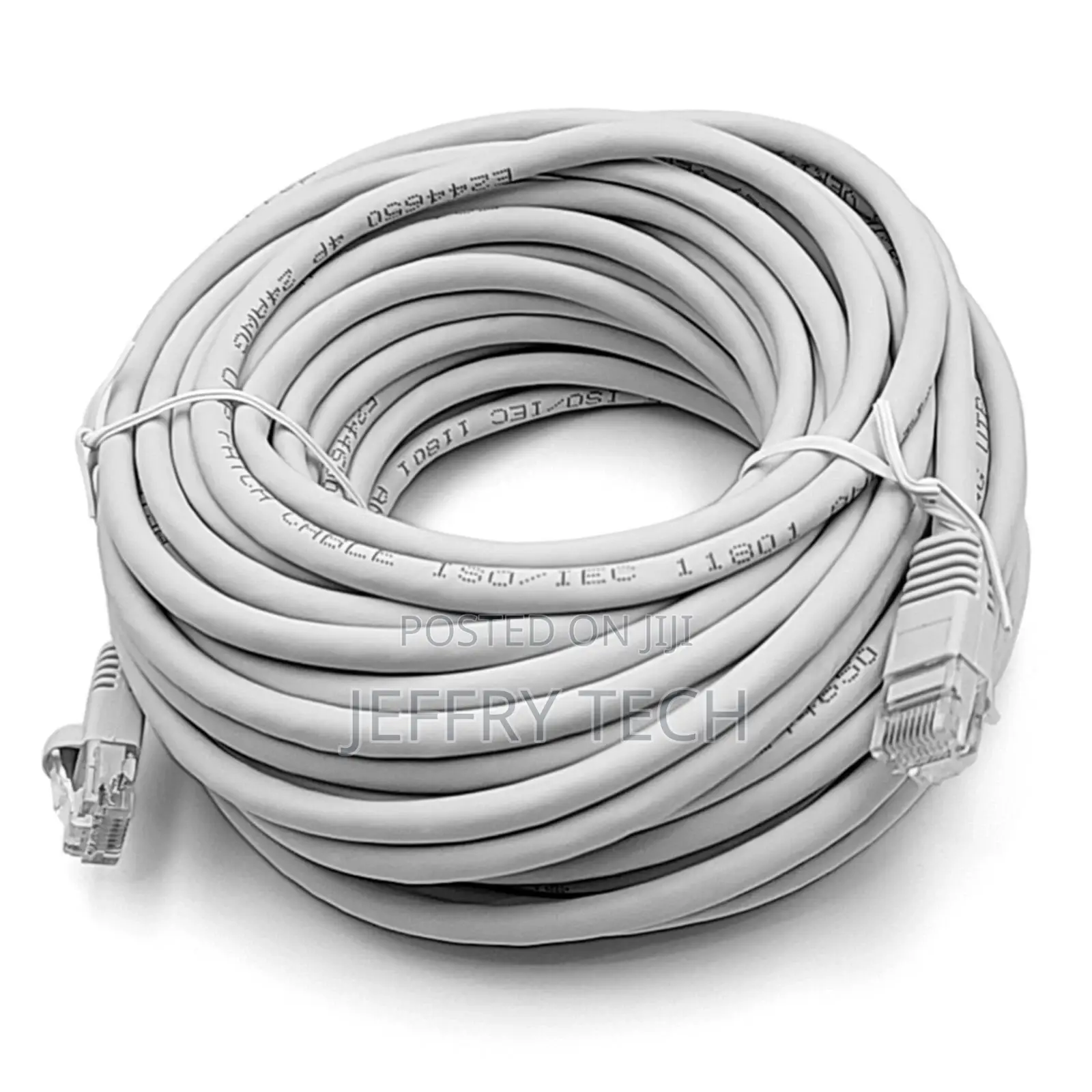 Cat6 Ethernet Lan Network Cable 30m Molded Boots