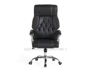 Modern High Back Swivel Ergonomic Leather Office Chair Ky8