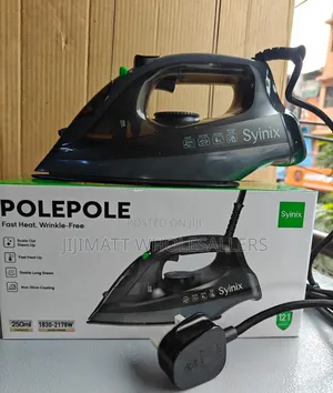 Syinix Steam Iron Box,Non Stick Coating,Fast Heat Up