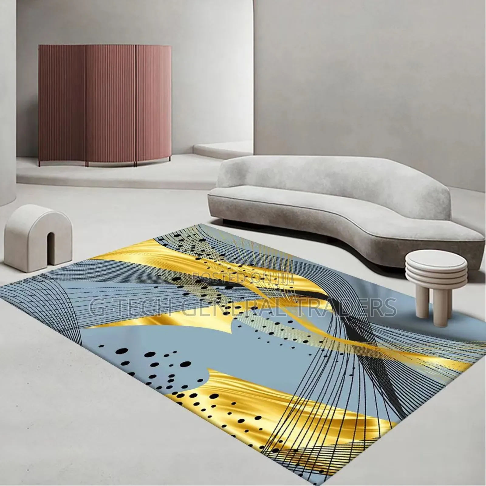 Multicolored Heavy Duty 3d 7*10 Carpets