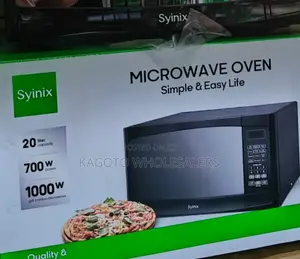 20litre Syinix Digital Microwave Oven With Grill (Black) /Mw