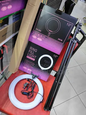 10 Inch Ring Light With 2.1m Tripod Phone Holder 3 Color