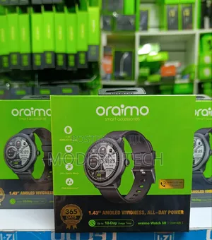 Oraimo Watch 5r 1.43'' Amoled Ip68 Smart Watch