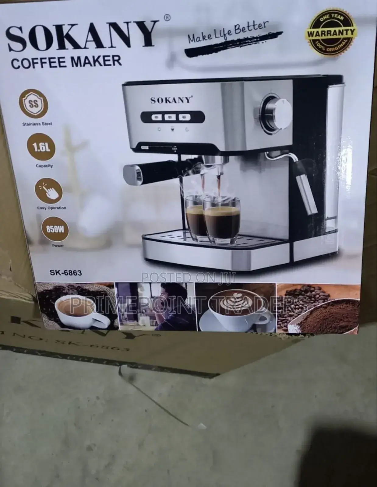 3-in-1 Breakfast Maker – Toaster, Coffee Brewer✓