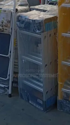 4by3 Multipurpose Folding Aluminium Ladder 12ft
