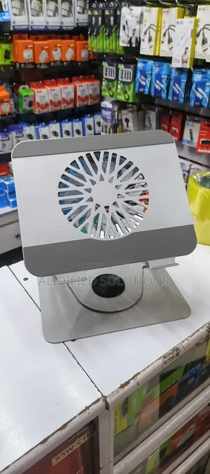 Durable Foldable Laptop Stand With Fan