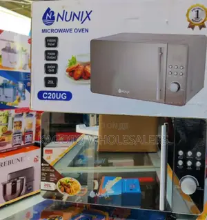 Nunix Microwave 20l Digital Glass Door With Grill Nu*L