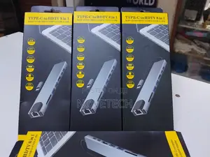 8 in 1 Multiport Usb-C Hub Type C to Usb 3.0 Adapter