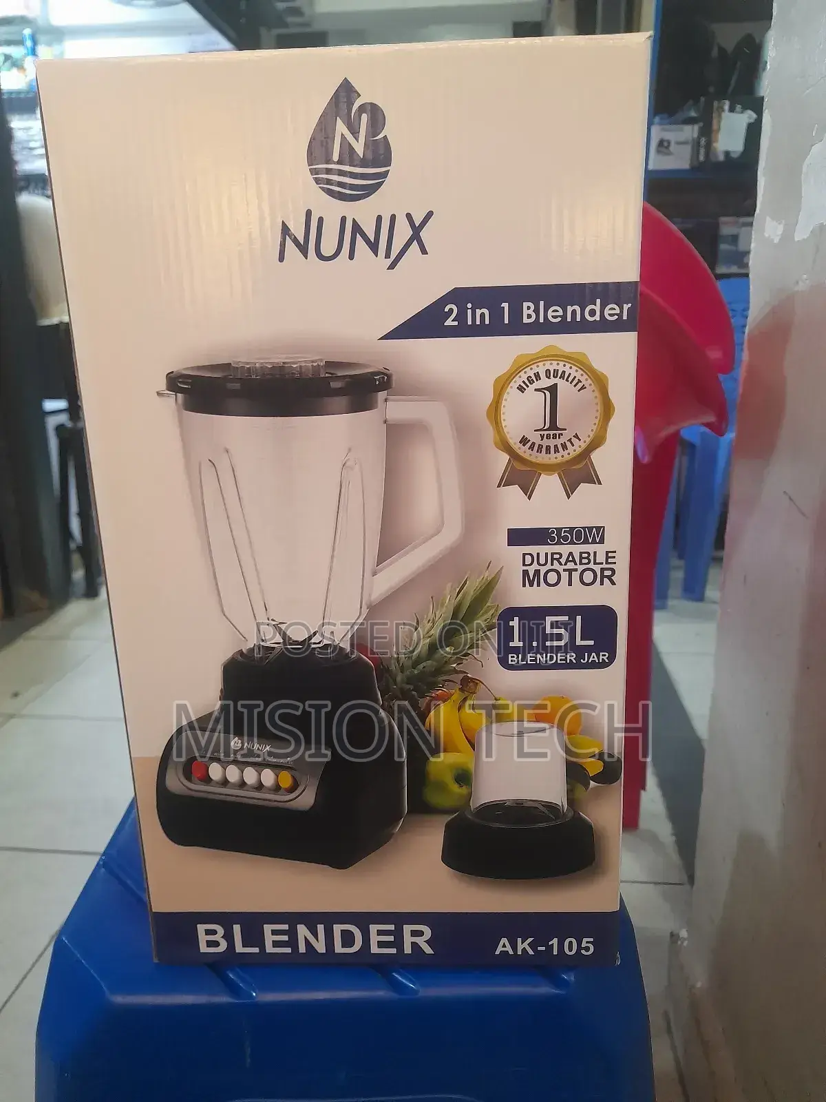 Blender 2i1 350watts Ak105