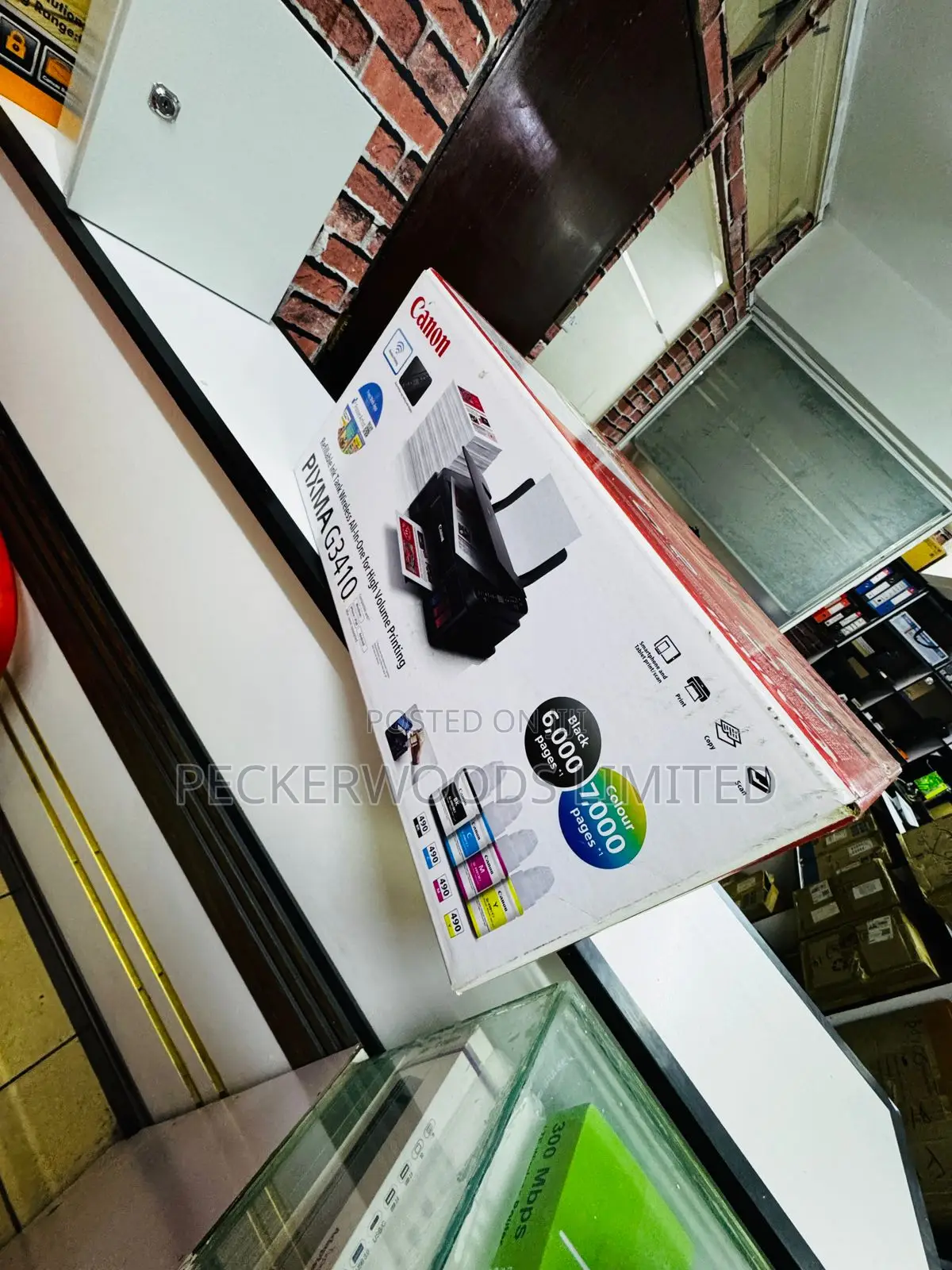 Canon Pixma G3410 A4 Colour Multifunction Inkjet Printer