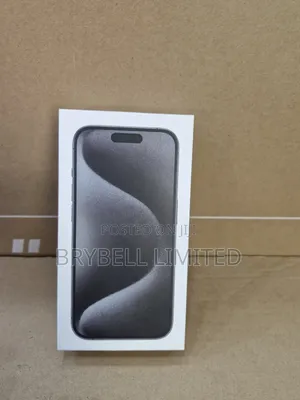 New Apple iPhone 15 Pro 256 GB Black